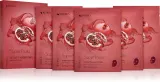 KORIKA SuperFruits Pomegranate - Set of 5 Hydrating Face Sheet Masks - Набор масок для лица по сниженной цене с увлажняющим действием Граната Pomegranate, 5 г — фото 1