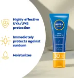 NIVEA SUN - Увлажняющий крем для лица с SPF SPF 30, 50 мл — фото 2
