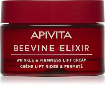 Apivita Beevine Elixir Cream Rich - Лифтинговый крем для лица укрепляющий для питания и оптимального увлажнения кожи, 50 мл