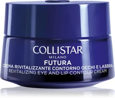 Collistar Futura Revitalizing Eye and Lip Countour Cream - Крем интенсивного омоложения для глаз и губ с ревитализирующим действием, 15 мл