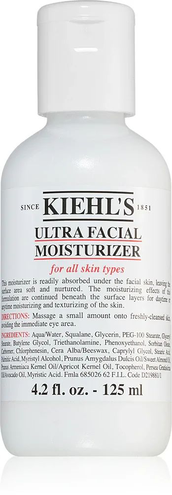 Kiehl's Ultra Facial Moisturizer - Увлажняющий крем для всех типов кожи, 125 мл