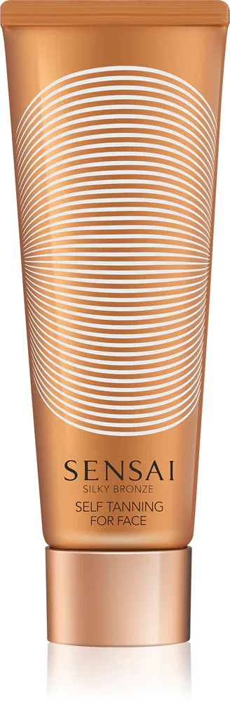 Sensai Silky Bronze Self Tanning For Face - Самозагарный крем-гель для лица, 50 мл
