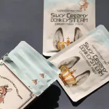 Elizavecca Milky Piggy Silky Creamy Donkey Steam Mask - Набор тканевых масок для питания и увлажнения, 10 мл — фото 3