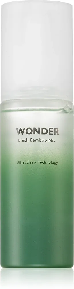 Haruharu Wonder Black Bamboo Mist - Увлажняющий спрей для уставшей кожи лица, 80 мл