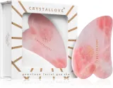 Пластина гуаша Crystallove Rose Quartz Gua Sha из розового кварца, 8,5 см, 1 шт — фото 3