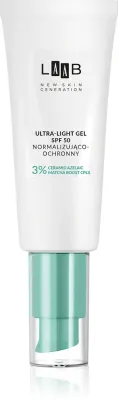 AA Cosmetics LAAB Clear Skin Solution - Легкий защитный гель-крем SPF 50, 40 мл