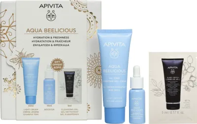 Apivita Aqua Beelicious Hydration & Freshness Set - Праздничный набор для лица для осветления и увлажнения