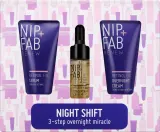 NIP+FAB Retinol Fix Night Shift - Набор для ухода за кожей лица с ретинолом, 3 шт — фото 1