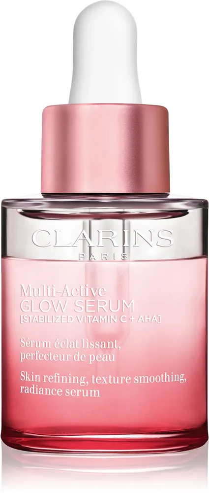 Clarins Multi-Active Glow Serum - Сыворотка для лица с эффектом сияния и разглаживания, 30 мл