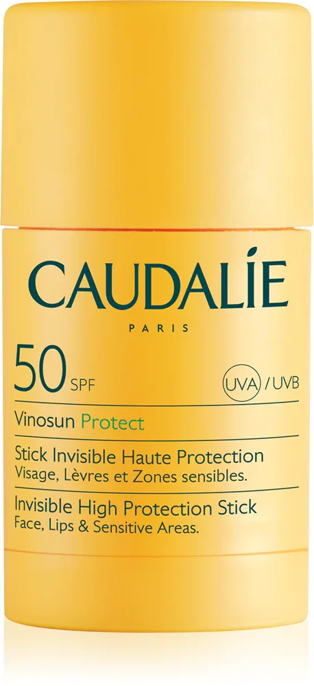 Caudalie Vinosun - Солнцезащитный уход для лица и чувствительных участков SPF 50, 15 г