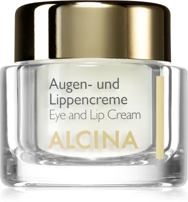 Alcina Effective Care - Крем для глаз и губ с эффектом разглаживания, 15 мл