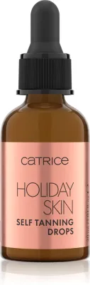 Капли-автозагар для лица Catrice Holiday Skin с дигидроксиацетоном, постепенный загар, 30 мл