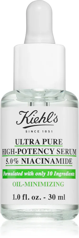 Kiehl's Ultra Pure High-Potency Serum 5.0% Niacinamide - Концентрированная сыворотка для лица, 30 мл
