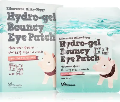 Elizavecca Milky Piggy Hydro-gel Bouncy Eye Patch - Маска для глаз с регенерирующим и увлажняющим эффектом, 20 шт