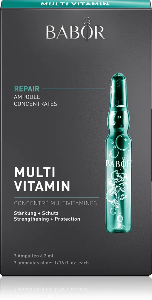 BABOR Ampoule Concentrates Multi Vitamin - Концентрированная сыворотка питание и увлажнение, 7 мл