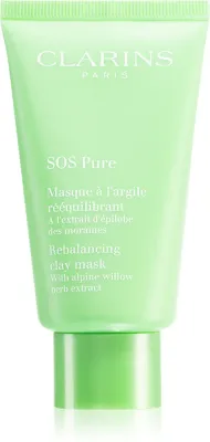 Clarins SOS Pure Rebalancing Clay Mask - Маска из глины для жирной и комбинированной кожи, 75 мл