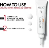 Vichy Liftactiv Pigment Specialist B3 - Крем против темных кругов под глазами SPF 50+, 15 мл — фото 5
