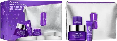 Clinique Holiday Outsmart Lines + Wrinkle - Праздничный набор против морщин для глаз, 1 шт