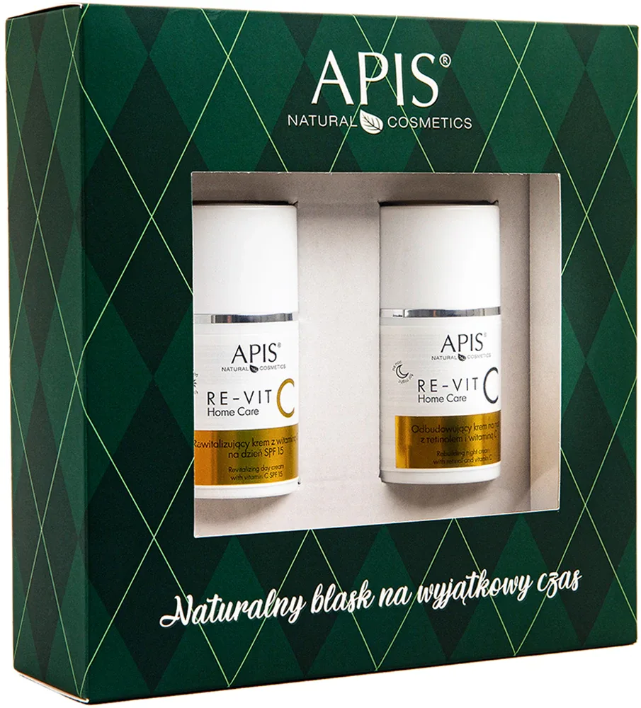 Apis Natural Cosmetics Re-Vit C - Подарочный набор для лица, 2 шт