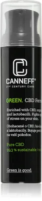 Canneff Green CBD Fermented ZEN Serum - Сыворотка для лица против старения кожи, 30 мл