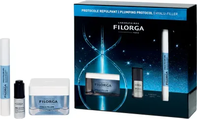 FILORGA GIFTSET HYALU-FILLER - Праздничный набор для лица с интенсивным увлажнением, 1 шт