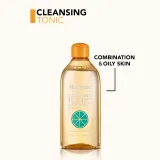 flormar Combination & Oily Skin Cleansing Tonic - Тоник глубокого очищения для жирной и комбинированной кожи, 200 мл — фото 2