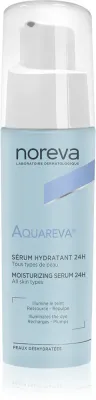 Noreva Aquareva Moisturizing Serum 24h - Сыворотка увлажняющая, 30 мл