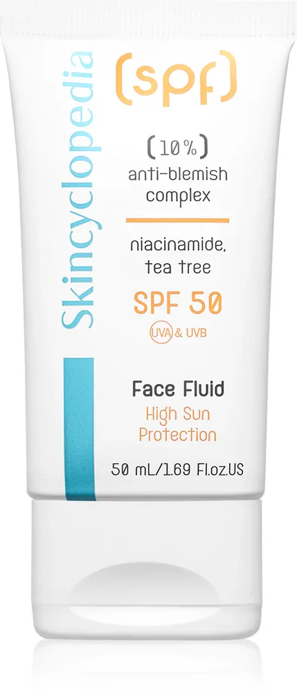 Skincyclopedia Anti-Blemish - Защитный крем от пигментных пятен для лица SPF 50, 50 мл