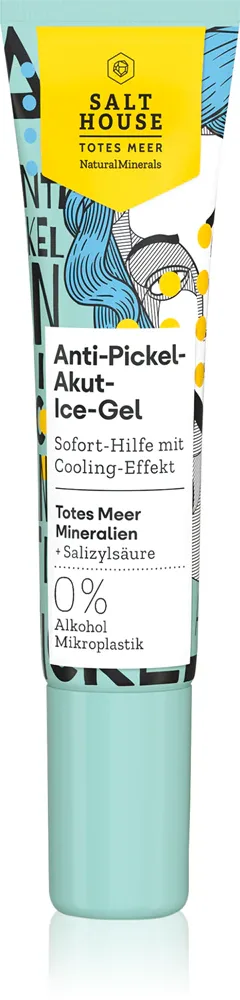 Salt House Natural Minerals Anti-pimple Acute Cooling Gel - Холодный гель против прыщей, 15 мл