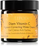 Antipodes Diem Vitamin C Pigment-Correcting Water Cream - Крем для лица, осветляющий и увлажняющий, для пигментных пятен с бакухиолом — фото 1