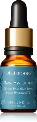 Antipodes Maya Hyaluronic 72-Hour Hydration Serum - Интенсивная увлажняющая сыворотка для лица, 10 мл