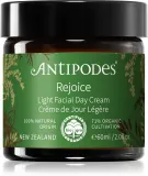 Antipodes Rejoice Light Facial Day Cream - Легкий увлажняющий крем на день, 60 мл — фото 1