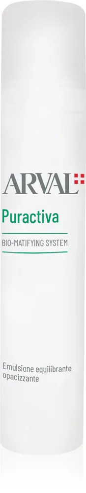 Эмульсия для лица Arval Puractiva Bio-Matifyng System матирующая, против жирного блеска, 50 мл