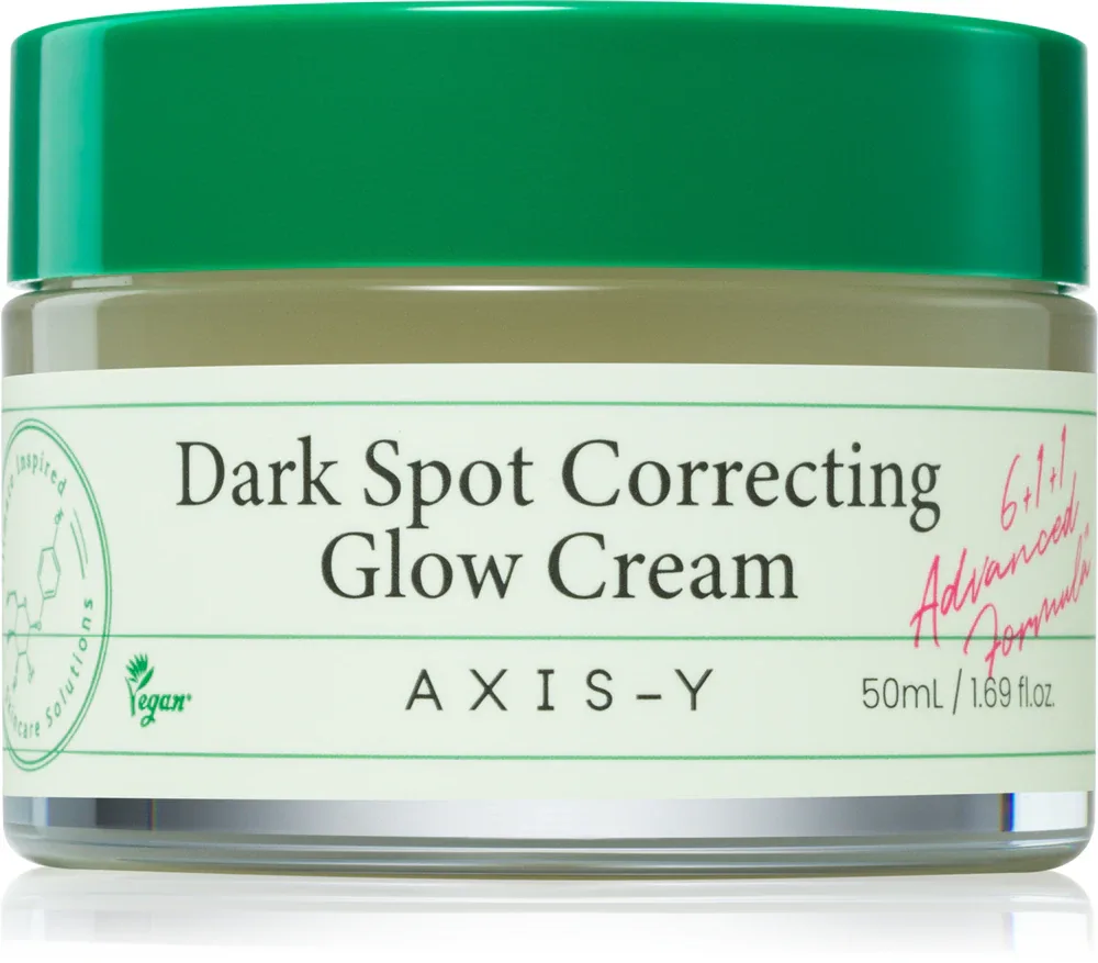 AXIS-Y 6+1+1 Advanced Formula Dark Spot Correcting Glow Cream - Увлажняющий гель-крем для кожи с пигментными пятнами, 50 мл