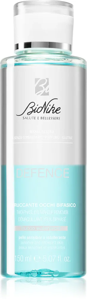 Средство для снятия макияжа с глаз BioNike Defence для чувствительной кожи, удаляет водостойкий макияж, 150 мл