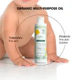 Klorane Bebe Multi-Purpose Oil - Питательное масло для тела для детской кожи, 200 мл — фото 3