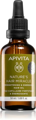Apivita Nature's Hair Miracle Strengthening Hair Oil - Масло для укрепления волос, 50 мл