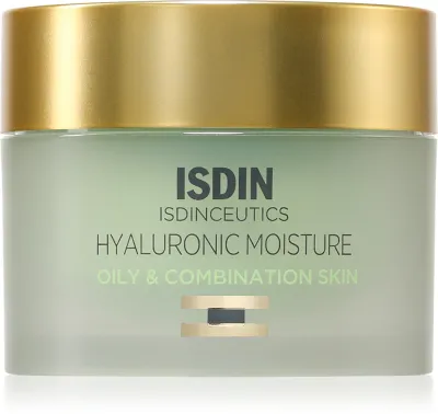 ISDIN Isdinceutics Hyaluronic Moisture Oily and Combination Skin - Увлажняющий крем для лица на день для жирной и комбинированной кожи, 50 г