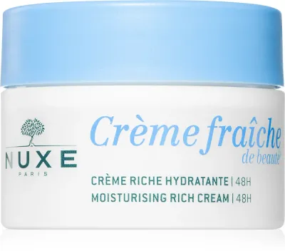 Nuxe Creme Fraiche de Beaute Moisturizing Rich Cream - Питательный увлажняющий крем для сухой и очень сухой чувствительной кожи