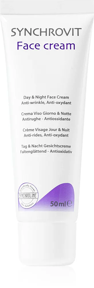 Крем для лица Synchroline Synchrovit для зрелой кожи и кожи с морщинами, маскирует несовершенства, 50 мл