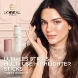 L’Oréal Paris Lumi Stick Glass - Кремовый осветляющий стик, 5 г, оттенок 610 Pearl Eclat — фото 3