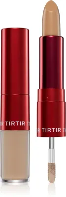 TIRTIR Glide & Hide Blurring Concealer - Крем-корректор для осветления и выравнивания кожи, 8 г, оттенок 4.5 N