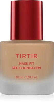 TIRTIR Mask Fit Red Foundation - Осветляющий жидкий тональный крем с увлажняющим действием, 30 мл, оттенок 24N Latte