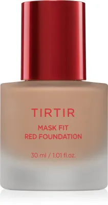 TIRTIR Mask Fit Red Foundation - Осветляющий жидкий тональный крем с увлажняющим действием, 30 мл, оттенок 25C Cool Taupe