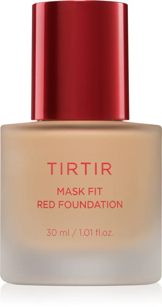 TIRTIR Mask Fit Red Foundation - Осветляющий жидкий тональный крем с увлажняющим действием, 30 мл, оттенок 25N Mocha