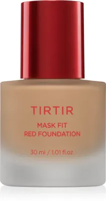 TIRTIR Mask Fit Red Foundation - Осветляющий жидкий тональный крем с увлажняющим действием, 30 мл, оттенок 28N Oat
