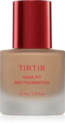 TIRTIR Mask Fit Red Foundation - Осветляющий жидкий тональный крем с увлажняющим действием, 30 мл, оттенок 29N Natural Beige