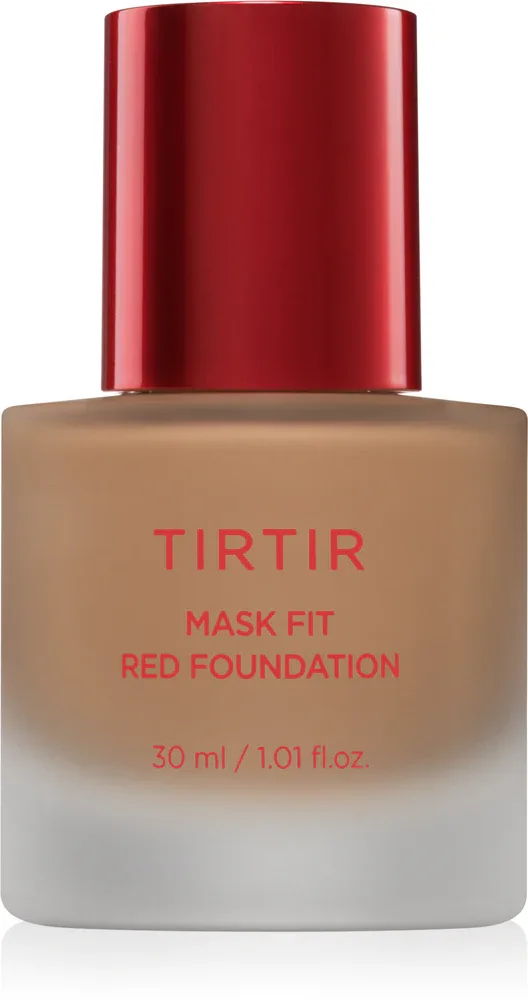 TIRTIR Mask Fit Red Foundation - Осветляющий жидкий тональный крем с увлажняющим действием, 30 мл, оттенок 33N Macchiato