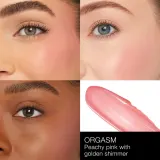 NARS AFTERGLOW LIQUID BLUSH - Румяна в жидкой форме, придающие коже сияющий вид, 7 мл, оттенок ORGASM — фото 3