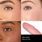 NARS AFTERGLOW LIQUID BLUSH - Румяна в жидкой форме, придающие коже сияющий вид, 7 мл, оттенок BEHAVE — фото 3
